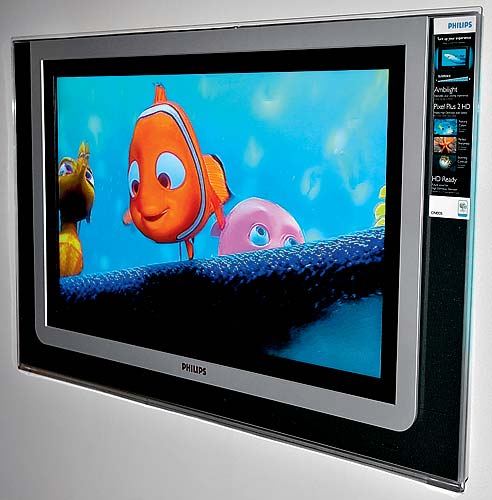 Новый ЖК-телевизор Philips Cineos 37PF9830 с фирменной системой улучшения изображения Pixel Plus 2 HD и фоновой подсветкой Ambilight 2