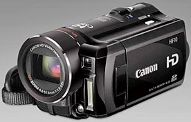 Full HD- Canon HF10  HF100