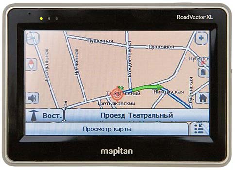 GPS- Mapitan RoadVector XL