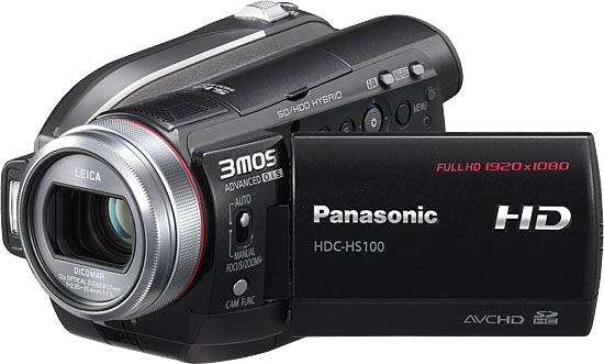 HD- Panasonic HDC-SD100  HDC-HS100