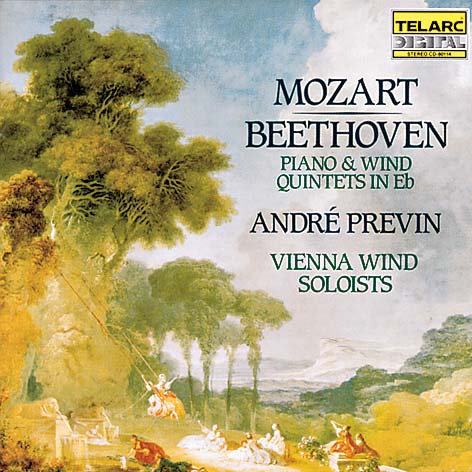 MOZART & BEETHOVENAndre Previn, Vienna Wind Soloists}